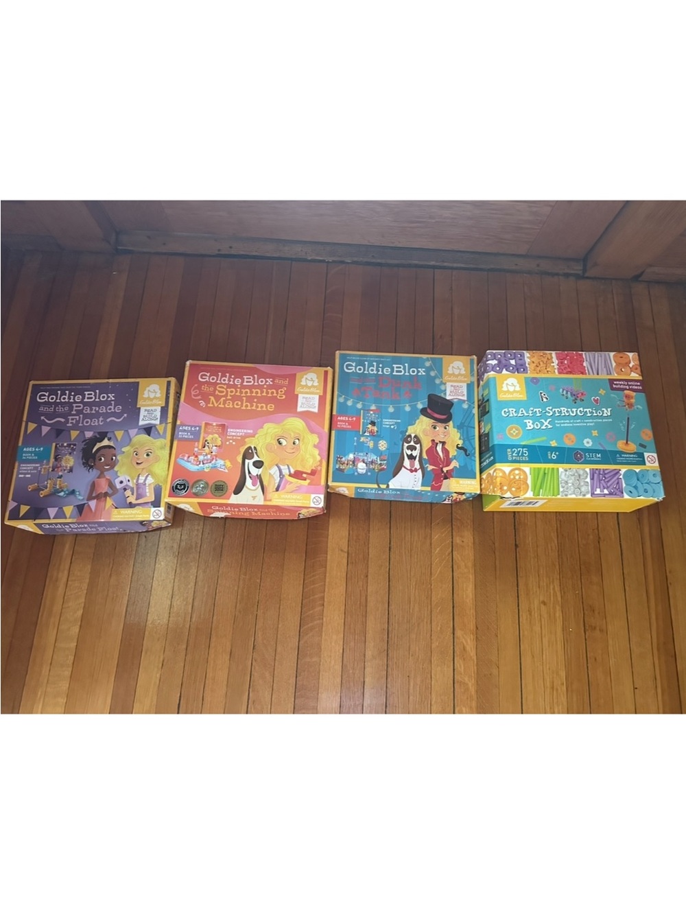 GoldieBlox Kids Activity Bundle - Colorful STEM Craft and Building Sets
